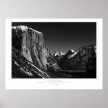 Copie de vallée de Yosemite Posters