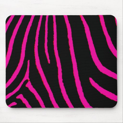 Copie de zèbre de roses indien tapis de souris