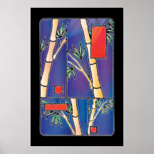 copie en bambou posters