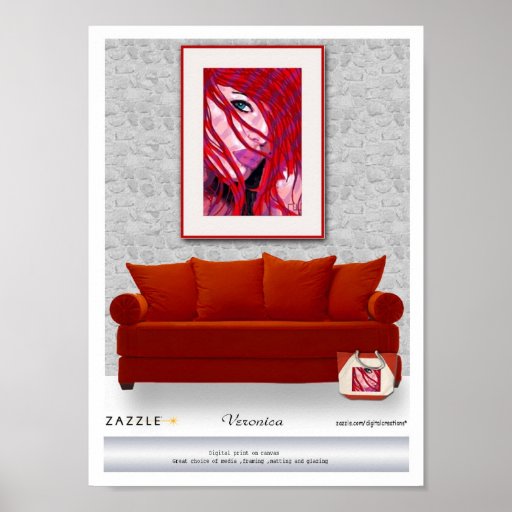 Copie et sac de présentation de Veronica Affiches
