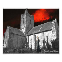 Copie irlandaise hantée de photo du château 10x8