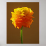 Copie jaune de fleur posters