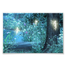 Copie magique de photo de la fée 6x4 de nuit