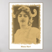 Copie mate de Mata Hari Affiches