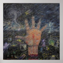 copie "MI Mano#3" c'08 Adan Hernandez de beaux-art Posters