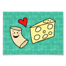 Copie mignonne d'art de fromage d'amours de macaro photographies d’art