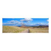 Copie panoramique de beaux-arts des dunes d'ours d photos