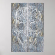 Copie peu précise 1 de crâne posters