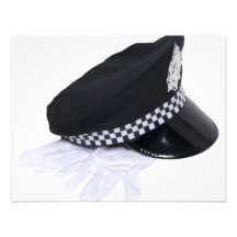 Copie PolicemanHatGloves111009 Cartons D'invitation