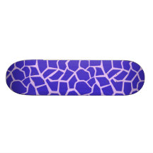 Copie pourpre de girafe plateau de planche à roulettes