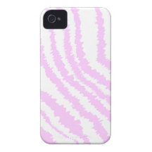 Copie rose de zèbre, modèle animal coque Case-Mate iPhone 4