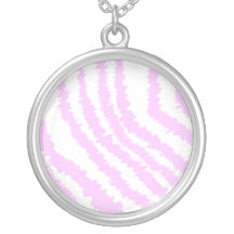 Copie rose de zèbre, modèle animal pendentifs personnalisés