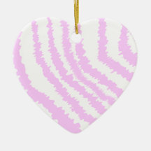 Copie rose de zèbre, modèle animal décorations de noël