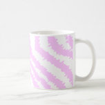 Copie rose de zèbre, modèle animal tasses à café