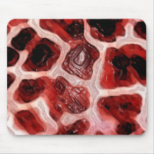 Copie rouge géniale de girafe tapis de souris