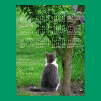 Copie seule de ~ de calendrier de Kitty posters