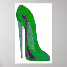 Copie stylet de chaussure de Bruit-Art Posters
