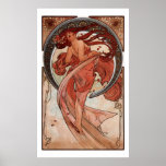 Copie vintage de danse d'Alphones Mucha Posters