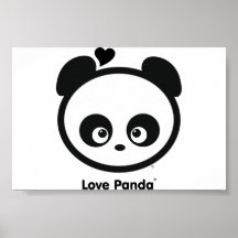 Copies de Panda® d'amour Posters