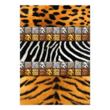 Copies de safari faire-parts