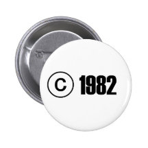 Copyright 1982 badge