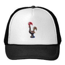 Coq chanceux portugais casquettes de camionneur