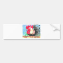 coq de rollo adhésif pour voiture