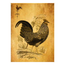 Coq de thanksgiving invitations personnalisables