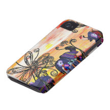 Coque-Compagnon d'éléphants d'Asie à peine là Étuis iPhone 4