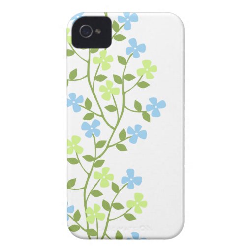 Coque-Compagnon floral moderne savoureux ID™ de l' Coques iPhone 4