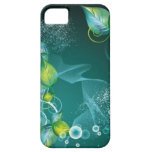 Coque-Compagnon vert de feuille Étuis iPhone 5