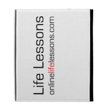 Coque ipad de leçons de la vie