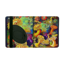 Coque ipad d'iCase de Powis d'actinies d'Ernst Hae