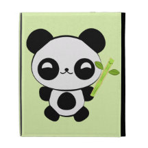 Coque ipad heureux de panda de bébé