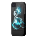 Coque iphone bleu de dragon coques iPhone 4