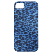 Coque iphone bleu de léopard coques iPhone 5