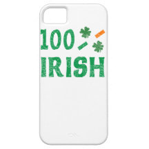 Coque iphone de 100 Irlandais de pour cent Étui iPhone 5
