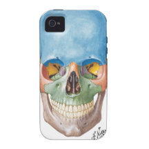 Coque iphone de crâne de Netter Coque iPhone 4