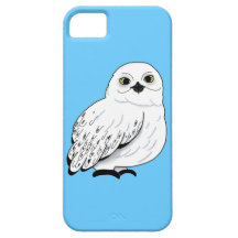 Coque iphone de hibou de neige coques Case-Mate iPhone 5