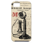 Coque iphone français vintage de téléphone coque iPhone 5