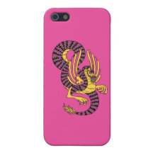 Coque iphone rose de dragon iPhone 5 case