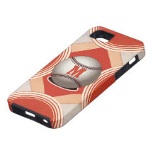 Coque iphone vintage de base-ball étuis iPhone 5