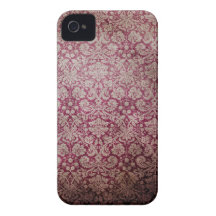 Coque iphone vintage rose coques iPhone 4 Case-Mate