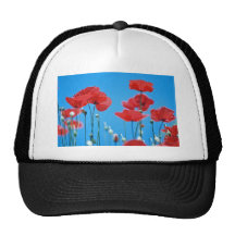 Coquelicots de Provence Casquettes De Camionneur