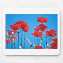 Coquelicots de Provence Tapis De Souris