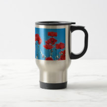 Coquelicots de Provence Tasse À Café