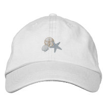 Coquilles - accent chapeaux brodés