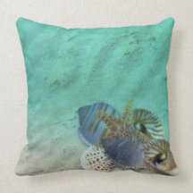 Coquilles de mer oreillers