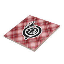 Cor de harmonie rouge de plaid carreaux
