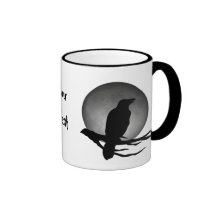 corbeau de clair de lune mugs à café